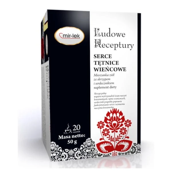 Mirlek Folk-Rezepte Herz Arterien 20 Sachet.