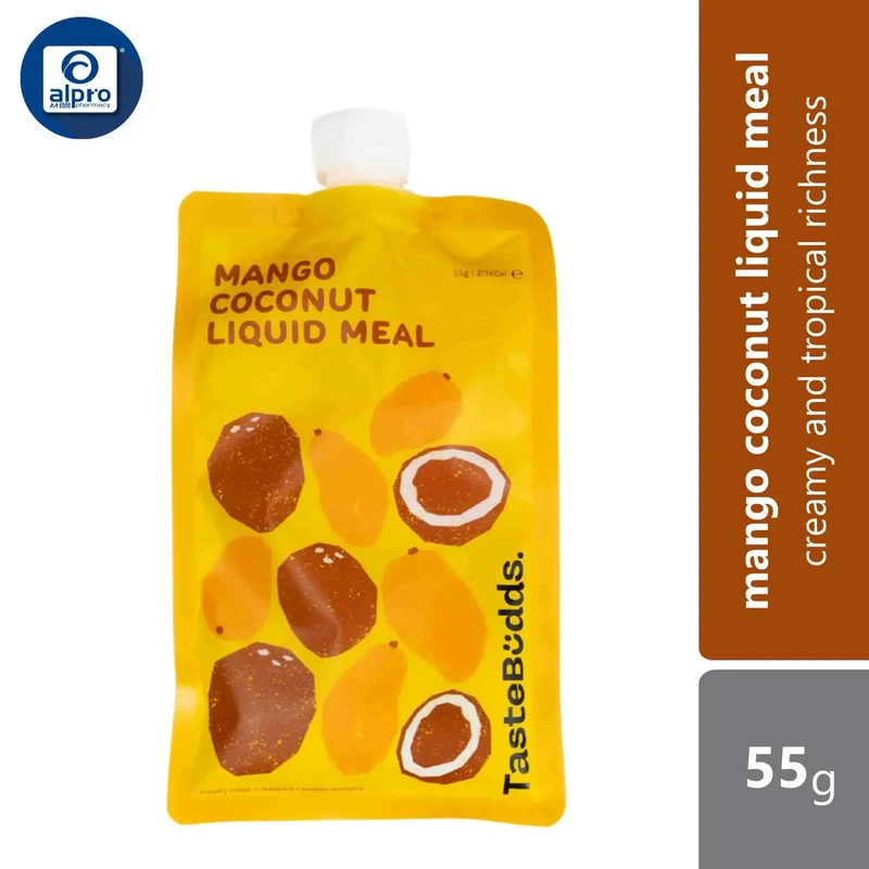 TasteBudds Mango Coconut Liquid Meal | Meal Replacement
