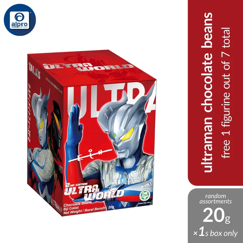 Tala's Ultra World – Chocolate Beans 20g | Get 1 Figurine Out Of 7 Total