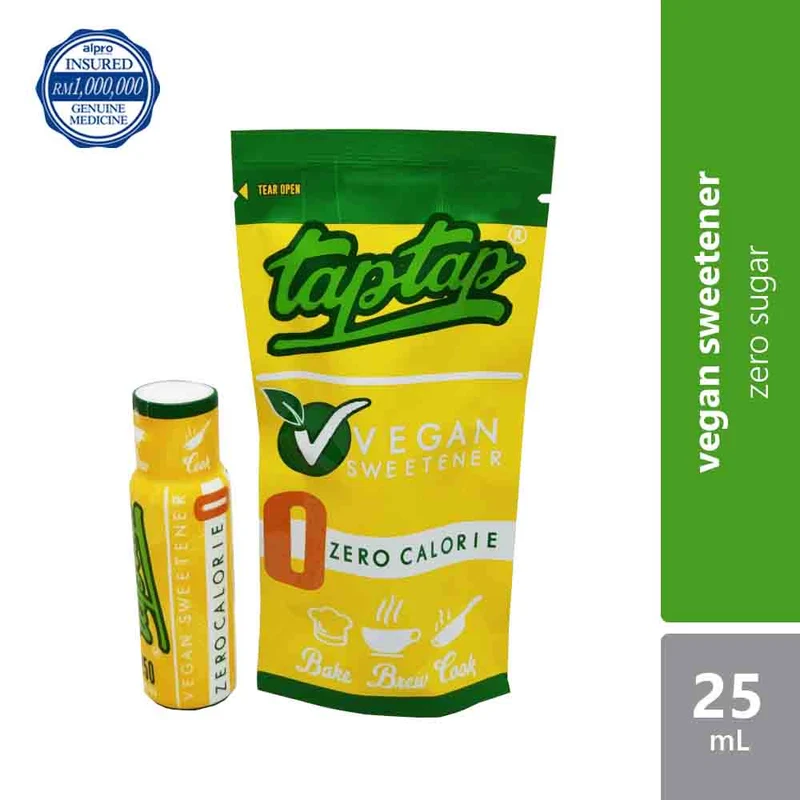 Tap Tap Zero Calories Sweetener 25ml | Vegan Friendly