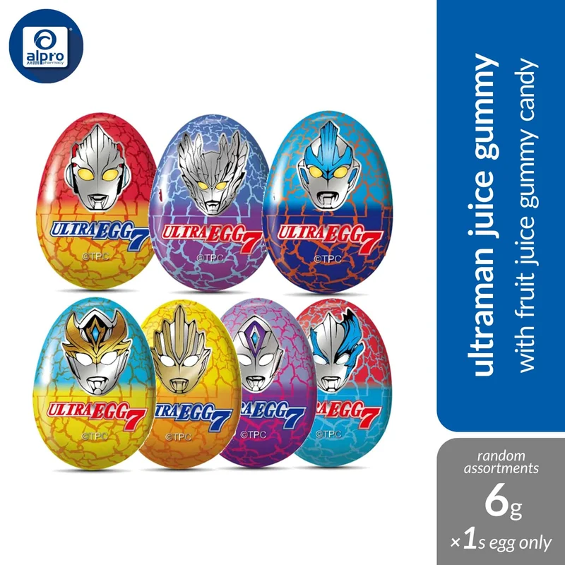 Tala's Dragon Eggs - Fruit Juice Gummy 6g | With Fruit Juice Gummy Candy