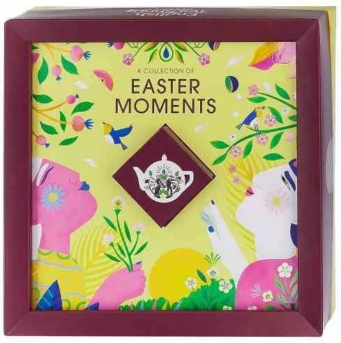 Easter Moments -Set von Bio-Tees und Teebeuteln - 32 Beutel in 4 Geschmacksrichtungen 60 g ENGLISH TEA SHOP