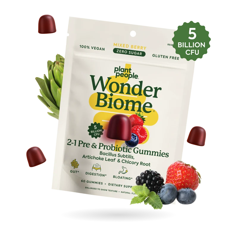Wonder Biome 2-1 Pre & Probiotic Gummies
