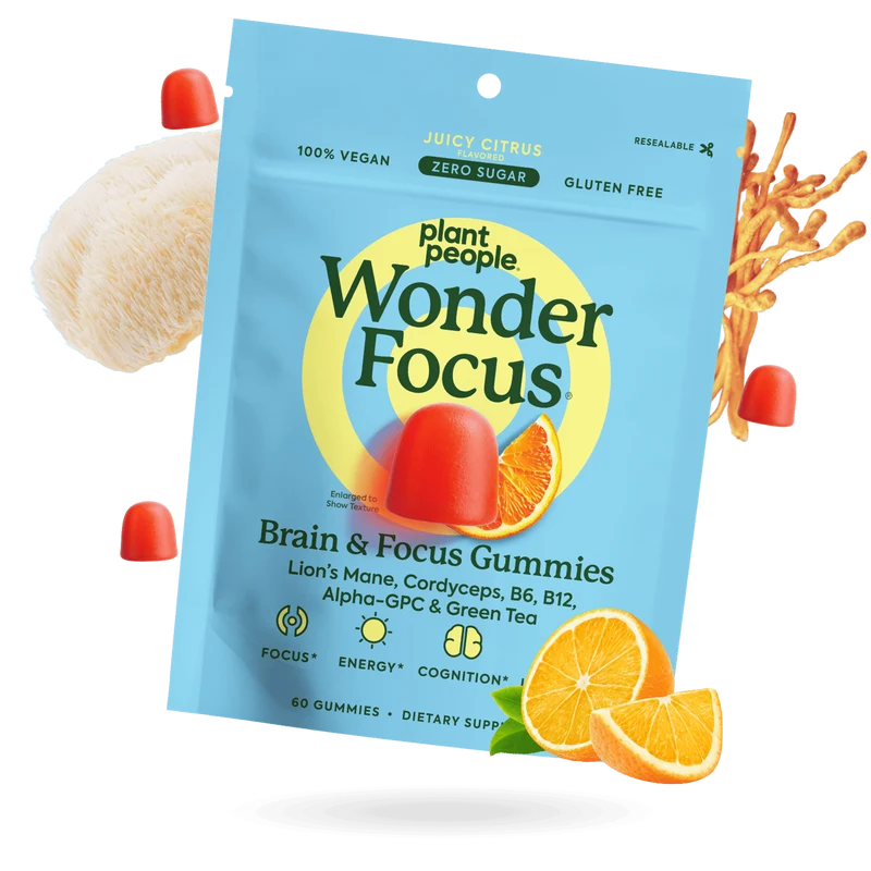 Wonder Focus Brain & Focus Gummies