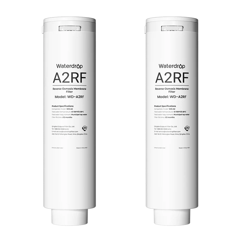 WD-A2RF Filter for Waterdrop A2 Reverse Osmosis System, 2-YEAR COMBO