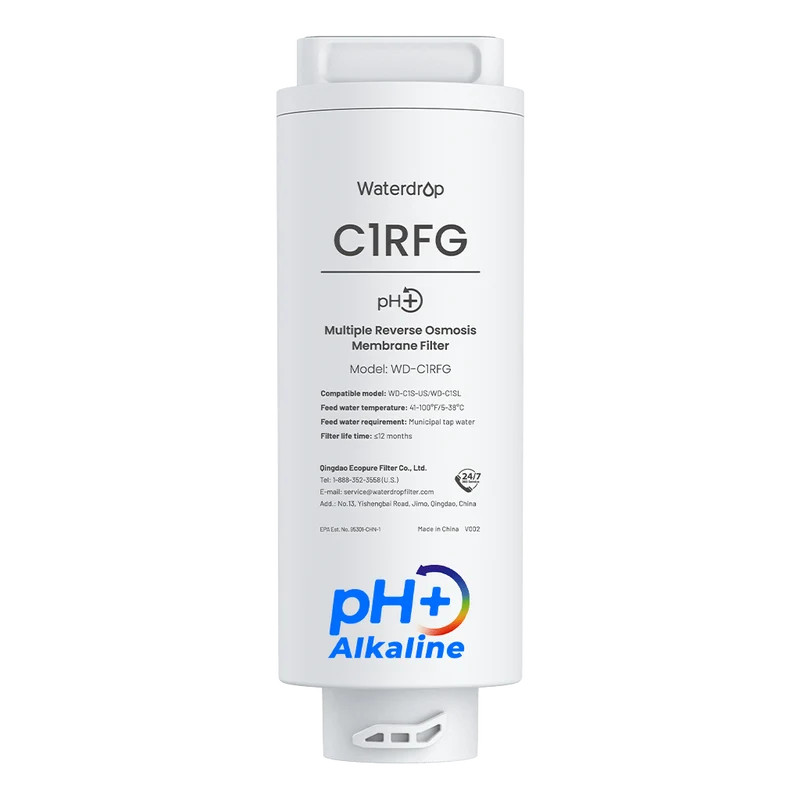 Waterdrop C1RFG Replacement Filter for C1S and C1SL Countertop CoreRO System
