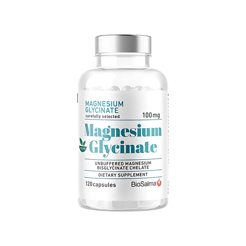 BioSalma Magnesium Glycinate 120 kapslar
