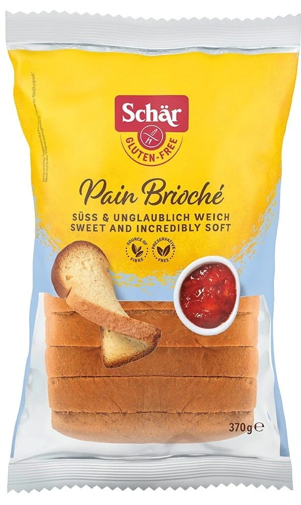 Mr. Brioche- süßes Brot GLOSS-free. 370 g DATUM: 01.2026