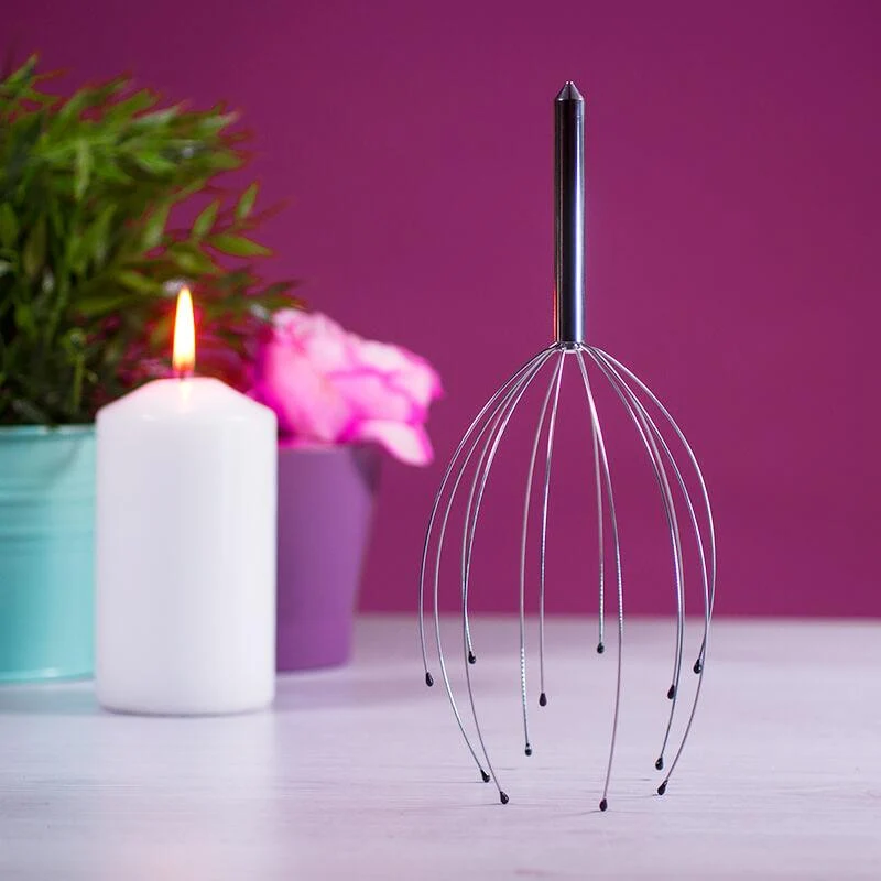 Hodebunnsmassasje klo - Scalp head massage spider