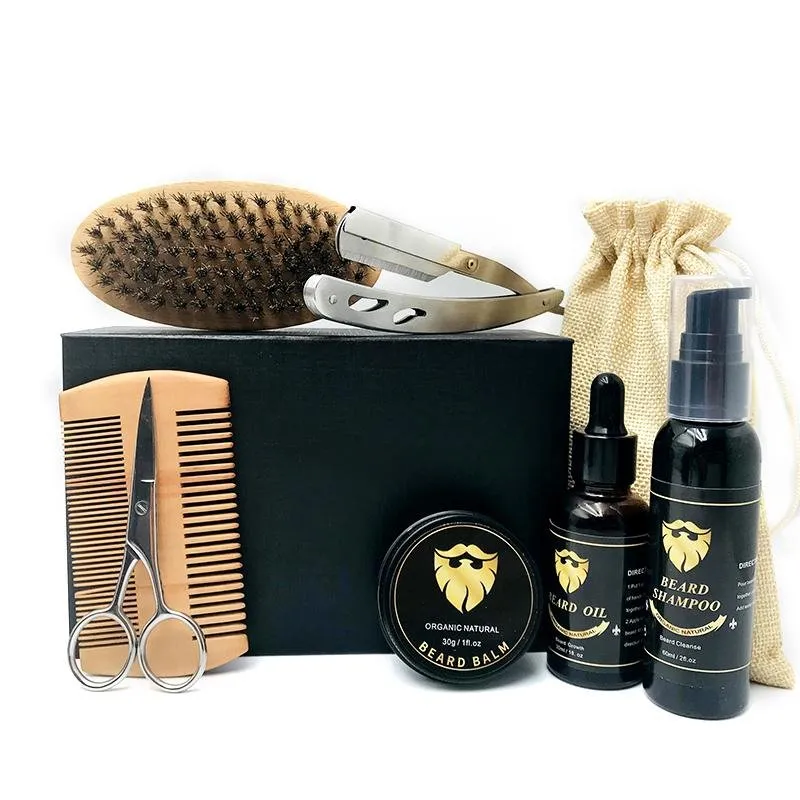 Beard Growth Kit - Skjeggvekst Olje set