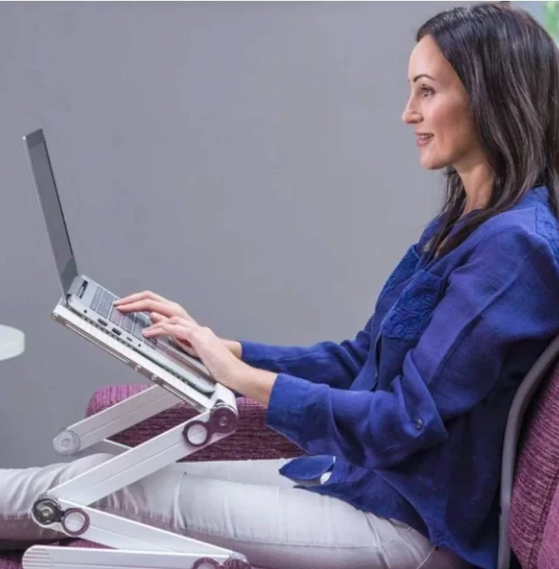 Ergonomisk justerbart og bærbar Laptop stativ
