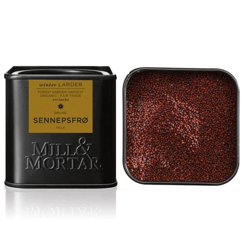 Mill & Mortar Senapsfrö Hela Bruna Ekologisk | 50 g