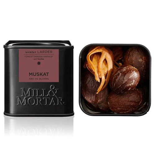 Mill & Mortar Muskotnöt Och Blomma Hela Ekologisk | 45 g