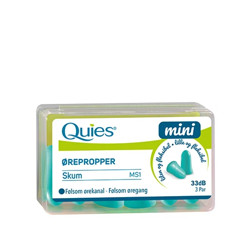 Quies Öronproppar Mini Skum 3 Par