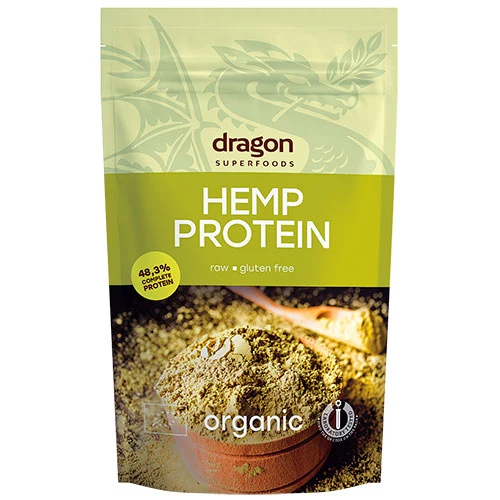 Dragon Superfoods Hamp Proteinpulver Ekologisk | 200 g