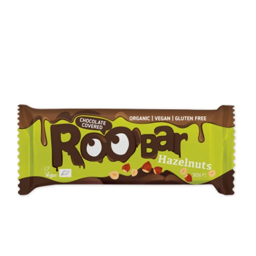 ROO'bar Chokladbar Ekologisk | Hasselnöt