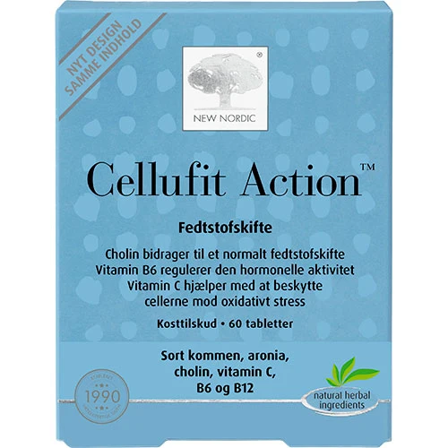 New Nordic Skin Care Cellufit Action | 60 tabletter