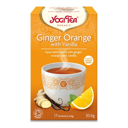 Yogi Te Ekologisk | Ingefära Apelsin med Vanilj