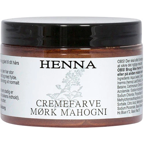 Henna Hårfärg Kräm | Mörk Mahogny