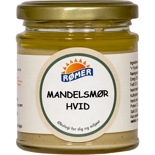 Rømer Mandelsmör Vit Glutenfri Ekologisk | 170 g