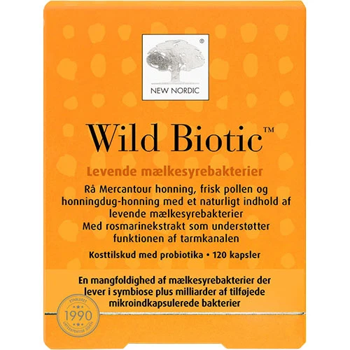 New Nordic Wild Biotic | 120 kapslar