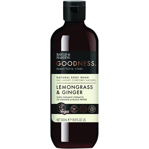 Baylis & Harding Goodness Body Wash | Lemongrass & Ginger