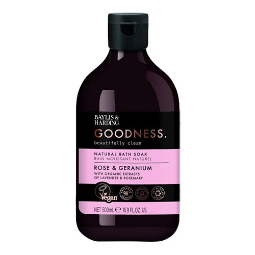 Baylis & Harding Goodness Badtvål | Rose & Geranium