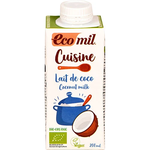 Ecomil Kokosdryck Alternativ Till Grädde Ekologisk | 200 ml