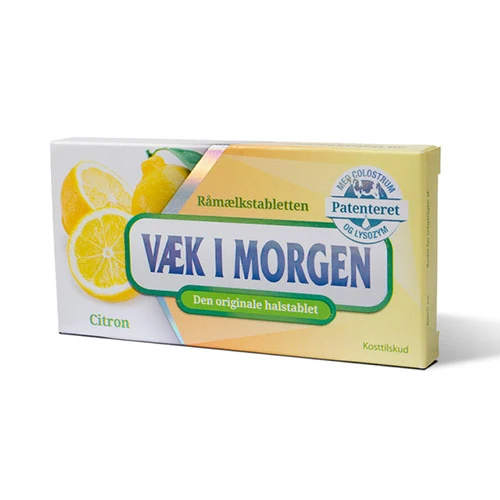 Borta imorgon halstabletter | Citrus