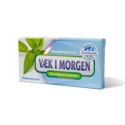 Borta imorgon halstabletter | Pepparmynta