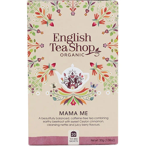English Tea Shop Koffeinfri Te Mama Me Ekologisk | 20 påsar