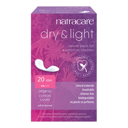 Natracare Dry & Light Bindor | Inkontinens