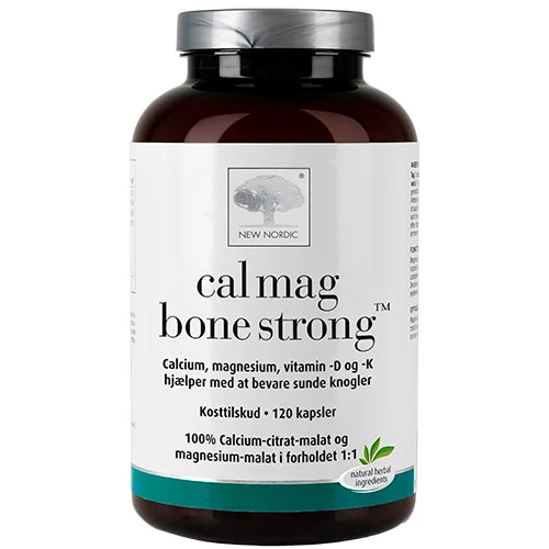 New Nordic Cal Mag Bone Strong | 120 kapslar