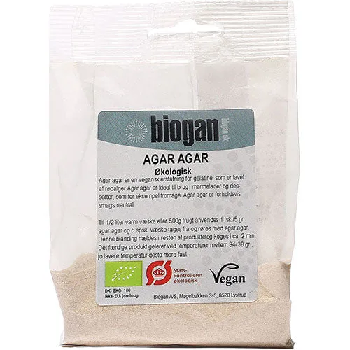Biogan Agar Agar Pulver EKO | 30 g