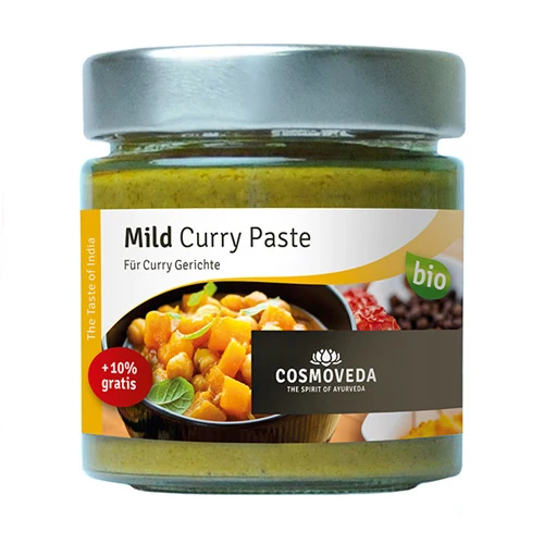 Cosmoveda Curry Paste mild Ekologisk | 175 g