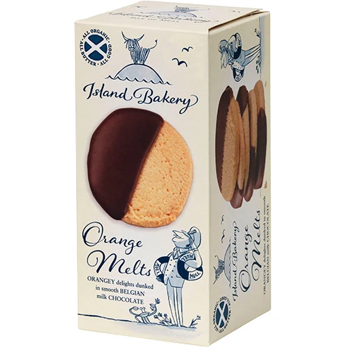 Island bakery Orange Melts Cookies Ekologisk | 133 g