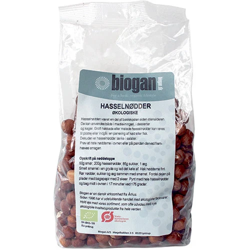Biogan Hasselnötter Ekologisk | 400 g