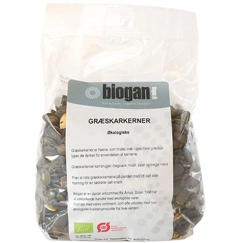 Biogan Pumpafrön Ekologisk | 500 g