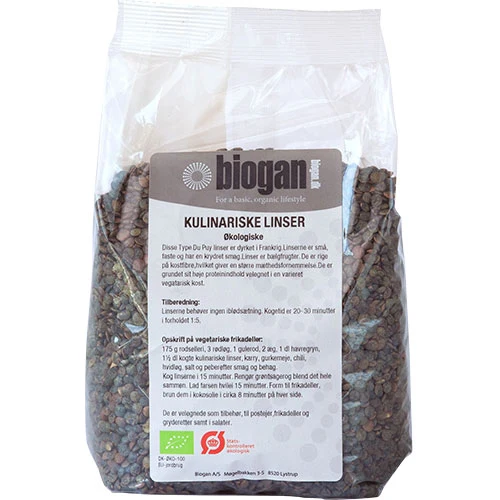 Biogan Dupuylinser Ekologisk | 750 g