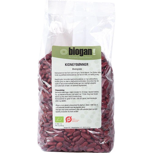 Biogan Kidney Bönor Ekologisk | 1 kg