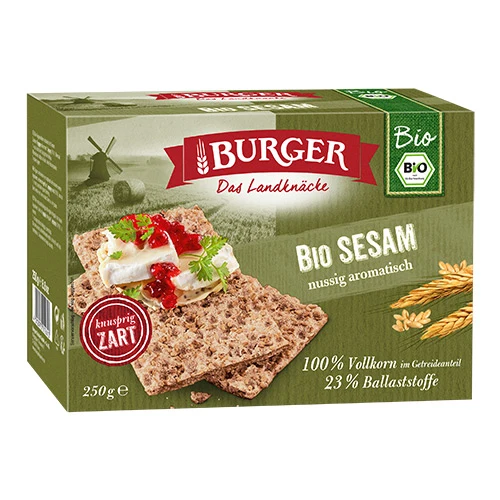 Burger Knäckebröd Ekologiskt | Sesam