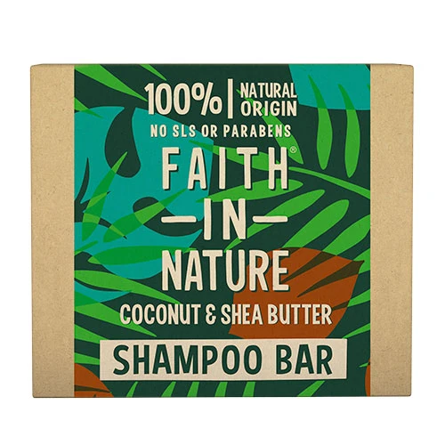 Faith in Nature Shampoo Bar | Kokos & Shea