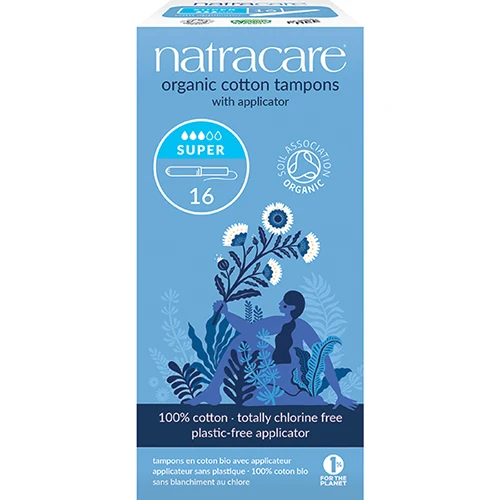 Natracare Tampong med applikator | Super