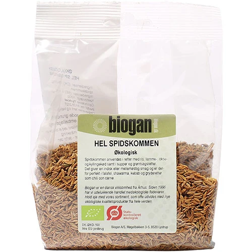 Biogan Spiskummin Hel Ekologisk | 100 g