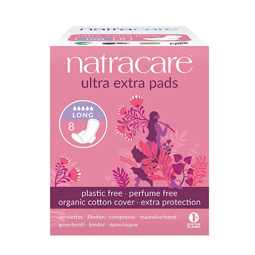 Natracare Ultra Bindor med vingar | Long