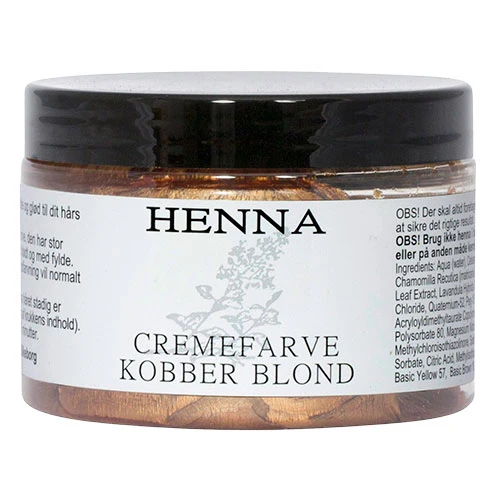 Henna Hårfärg Kräm | Koppar Blond