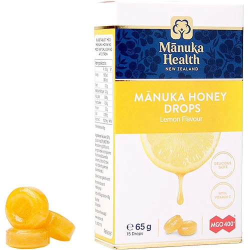Manuka Health Manuka Honung Drops | Lemon