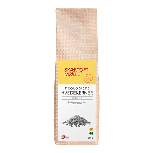 Skærtoft mølle Hela Vetekärnor Krossade Ekologisk | 500 g