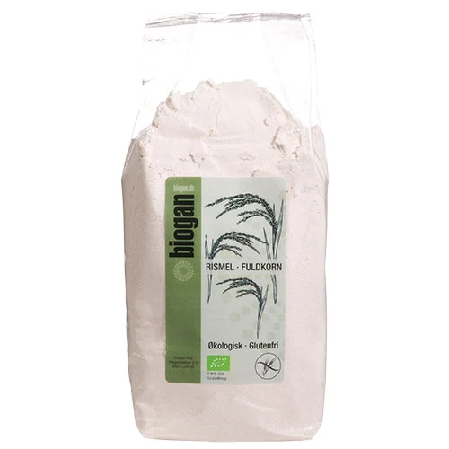 Biogan Rismjöl Ekologisk Glutenfri | 1 kg