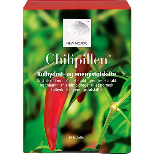 New Nordic Chilipillen | 60 tabletter